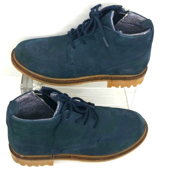 Zara Suede Boot, Size 37, Blue - Picture 5 of 8